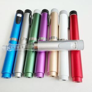 Reusable Injector <b>Pen</b> Screw Metal Cap Compatible Standard 3ml Glass Cartridge Adjustable Dose Dial <b>Refillable</b> Injection <b>Pen</b> - Product Image 5