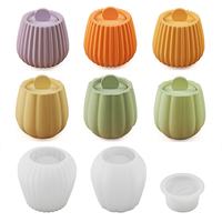 Offre à Durée Limitée : Moule en Silicone XINCHOUT pour Bougie Citrouille, pour Résine Époxy DIY, Fabriqué en Chine, 1 Ensemble/Paquet