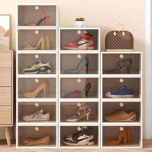 Haogle Wholesale Plastic Shoe Case Stackable Blind <b>Box</b> Storage <b>Box</b> DIY Combination Folding Plastic Shoes <b>Box</b> - Product Image 5