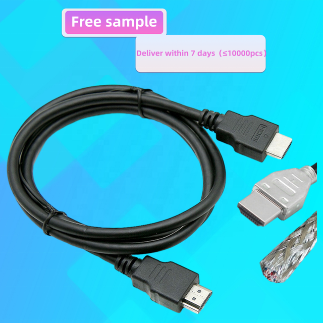 High Speed HDMI 4K 1.4V Kabel Copper Clad Steel Nickel Plating HDTV 14+1 Cable for PC Laptop
