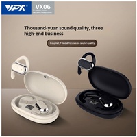 Casque de traduction semi-intra-auriculaire étanche IPX-4 pour V5.0, écouteurs sans fil en temps réel, traducteur 144 langues