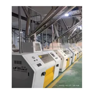 Economical and practical 52ton/day maize flour mill wheat flour mill milling machine with complete processing process in Africa