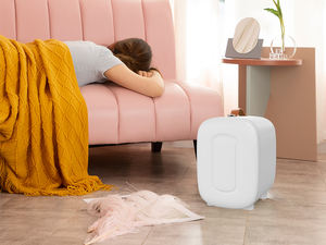 Mini réfrigérateur portable refroidisseur et réchauffeur, <span class=keywords><strong>petit</strong></span> réfrigérateur de voiture pour voiture et maison, mini réfrigérateur 12V DC pour stocker les aliments et les cosmétiques - Product Image 5