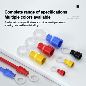 Vente en gros Ensemble de bornes pressées à froid Ensemble de bornes de connecteur de fil de câble de type <span class=keywords><strong>O</strong></span> Type U Kit de bornes de câble série Rv sv - Product Image 5