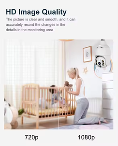 <span class=keywords><strong>Camera</strong></span> an ninh trong nhà Dome <span class=keywords><strong>Camera</strong></span> 1080P WIFI Mạng Máy ảnh ống kính duy nhất phát hiện chuyển động hình dạng bóng đèn - Product Image 5