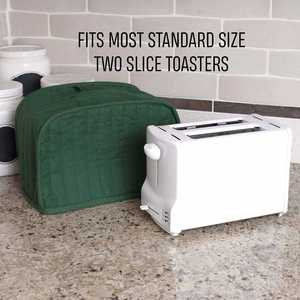 Cotton Quilted <b>Toasters</b> Covers <b>Toasters</b> Universal Size <b>Toaster</b> Dust Covers for Small Kitchen Appliances Dust and Fingerprint - Product Image 4