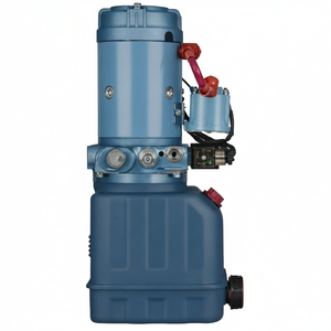 Nouvelle unité de puissance hydraulique GRH en plastique blanc de 3 quarts, DC12V/1.6KW, sortie d'usine - Product Image 3