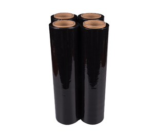 Industry Grade Clear Plastic Film New Design Manual Use Wrapping <b>Machine</b> with Strong Self-Adhesive Black <b>Stretch</b> Cling Film - Product Image 3