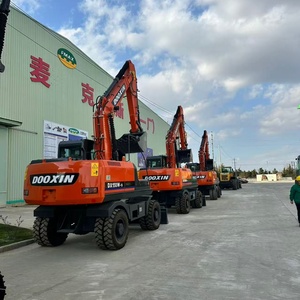 Nouvelle conception d'excavatrice mobile sur roues de 14,8 tonnes, pour la construction et l'agriculture, haute puissance de creusement - Product Image 3
