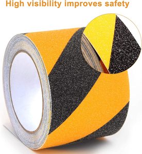 Dung môi keo <span class=keywords><strong>PVC</strong></span> không saftey đi bộ kháng ván lướt cầu thang treads Non-Slip màu xám chống trượt băng - Product Image 3