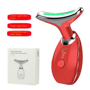 เครื่องนวดคอและไหล่แบบข้ามพรมแดน พร้อมไฟ ช่วยกระชับผิว ลายฝรั่งเศส บรรเทาความเครียดบริเวณไหล่ - Product Image 1