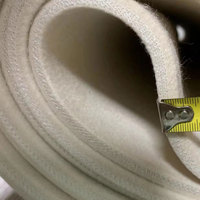 Feutre de couverture Nomex pour machines de presse à chaud à rouleaux Taille personnalisée 8mm 9mm 10mm Feutre Nomex pour machine à sublimation thermique à rouleaux