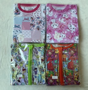 Комплекты детской одежды из бамбука RTS и пижамы-зипперы из бамбука в подарочной коробке (95% бамбук, 5% спандекс) для малышей - Product Image 1