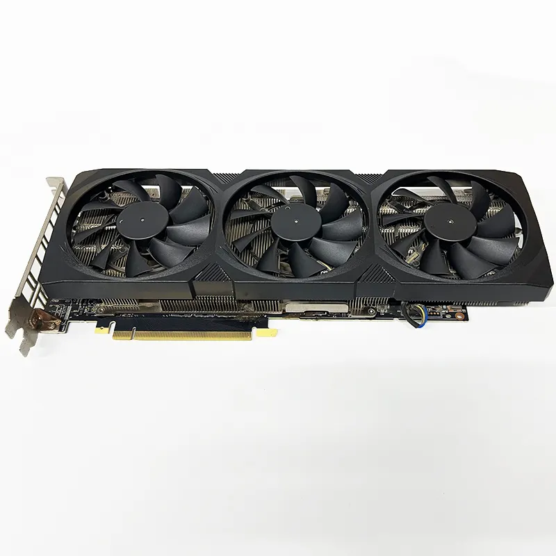 Kullanılan 3 fan Manli 50HX grafik kartı sunucu Gpu kartı Nvidia CMP 50HX 10GB 50 HX Video kartı