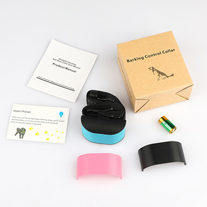 Collar antiladridos Petmartop para perros, dispositivo de entrenamiento de plástico de 6,2x2,5x3,2 cm, azul, rosa, negro, naranja - Product Image 5