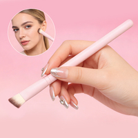 2026 Neues Design Rosa Dichter Langlebiger Großhandel Hochwertiger Personalisierter Makeup-Pinsel mit Eigenem Logo für Concealer und Highlighter