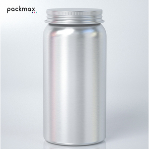 Premium Aluminum Pill Bottle for Medicine Supplements - Wide Mouth Easy <b>Open</b> Pull Tab Drug <b>Storage</b> Tin Wholesale - Product Image 2