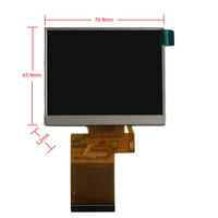 Module LCD TFT d'affichage d'écran d'interface RVB de résolution IPS 3.5x320 de 240 pouces personnalisé