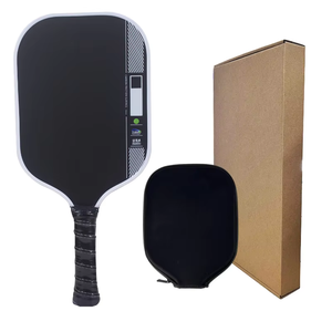 Raquette de pickleball en fibre de carbone T700 de quatrième génération, noyau en mousse texturée mate, construction monobloc pressée à chaud, poids de 230 g - Product Image 6