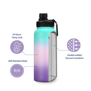 Xu Hướng Sản Phẩm 2025 New Arrivals Tốt Nhất Người Bán Hàng Đầu 32Oz Miệng Rộng Thể Thao Cách Điện Nước Cầm Tay Chai Chân Không Bình - Product Image 3