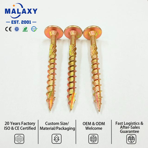Vis à tête fraisée Malaxy pour terrasses, vis autoperceuses pour bois, fixations structurelles haute résistance pour le bois - Product Image 1