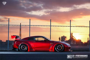 Spoiler LB Style pour <span class=keywords><strong>Nissan</strong></span> <span class=keywords><strong>GTR</strong></span> GTR35 Spoilers de voiture en fibre de carbone - Product Image 6