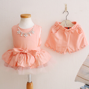 Robes de cérémonie pour petites filles, dernières tendances, ensembles jupe et haut - Product Image 2