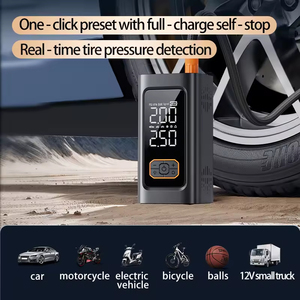 Démarreur de <span class=keywords><strong>voiture</strong></span> multifonctionnel 4 en 1, 10000 mAh, pompe à air 150 PSI avec écran numérique et câbles de démarrage pour tous les véhicules - Product Image 5