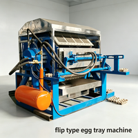 Machine à plateaux à œufs robuste verte, dotée d'un processus de production mature pour des opérations continues