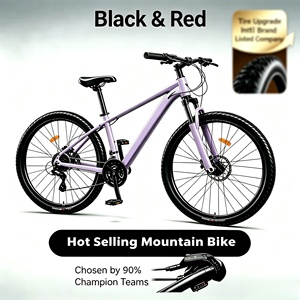 Vélo de montagne tout-terrain en aluminium de haute qualité OEM, frein à disque, 24/<span class=keywords><strong>26</strong></span>/27,5 <span class=keywords><strong>pouces</strong></span>, 24/27 vitesses, léger et confortable - Product Image 3