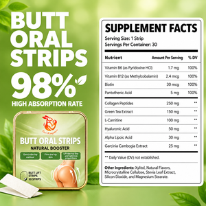 Tiras Orales OEM ODM con Colágeno y Vitaminas para Moldear el Contorno de Cadera Ideal, con Vitamina B6 - Product Image 2