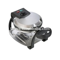 Gaufrier rotatif belge en acier inoxydable CE GS CB ETL Crisp Flip