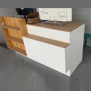 Cửa hàng tiện lợi quầy bar cửa hàng nhỏ Kệ siêu thị thanh toán truy cập cho Snack cửa hàng văn phòng phẩm cửa hàng tiếp tân bàn - Product Image 6