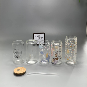 Vaso con Globo de Nieve de 12oz, 16oz, 20oz, Personalizado con Etiqueta y Caja, con Orificio Preperforado <span class=keywords><strong>para</strong></span> Decoración de Mesa, Regalo <span class=keywords><strong>para</strong></span> Mujer - Product Image 5