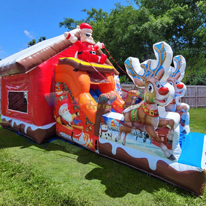 Château sautant intérieur/extérieur <span class=keywords><strong>gonflable</strong></span> commercial de divertissement d'arrière-cour des enfants avec la glissière combinée de <span class=keywords><strong>Lol</strong></span> - Product Image 6