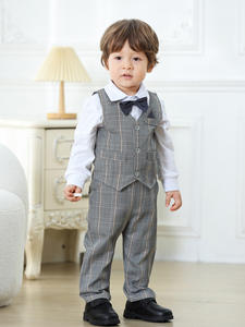 Compleanno all'ingrosso del bambino 3-6 <span class=keywords><strong>mesi</strong></span> vestito del bambino vestiti per i bambini - Product Image 4