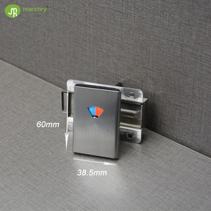 Serrure de <span class=keywords><strong>porte</strong></span> avec indicateur d'occupation rouge-bleu, en acier inoxydable 304, pour cabine de toilettes, avec <span class=keywords><strong>loquet</strong></span>. - Product Image 3