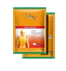 Hot Selling Natürliche Inhaltsstoffe Chinesisches Kräuter pflaster Muskels chmerz linderung Patch <span class=keywords><strong>Tiger</strong></span> <span class=keywords><strong>Balm</strong></span> Red Sticker Plaster - Product Image 1