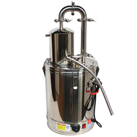 Équipement de Fermentation et de Distillation d'Alcool et de Vin en Acier Inoxydable de Petite Taille pour Usage Domestique 50L/60L avec Moteur Semi-Automatique