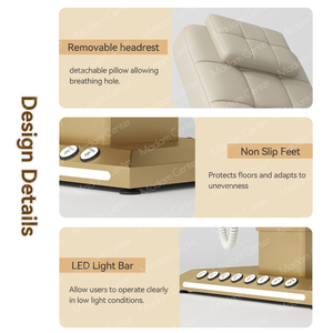 Cama de <span class=keywords><strong>Belleza</strong></span> Eléctrica Moderna Madamcenter con 3 Motores, Diseño Ergonómico, Cuero Sintético - Muebles de Salón para Centros de Estética - Product Image 6