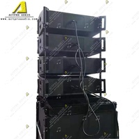 KR208 double 18 pouces subwoofer SB18 et KS28 subwoofer basse KR208 ligne tableau