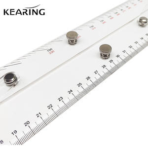 خطوط متوازية للملاحة من Kearing واتجاهات رسم رسم بياني بحري بمسطرة من المهندسين المعماريين البحريين # NPR40 - Product Image 3