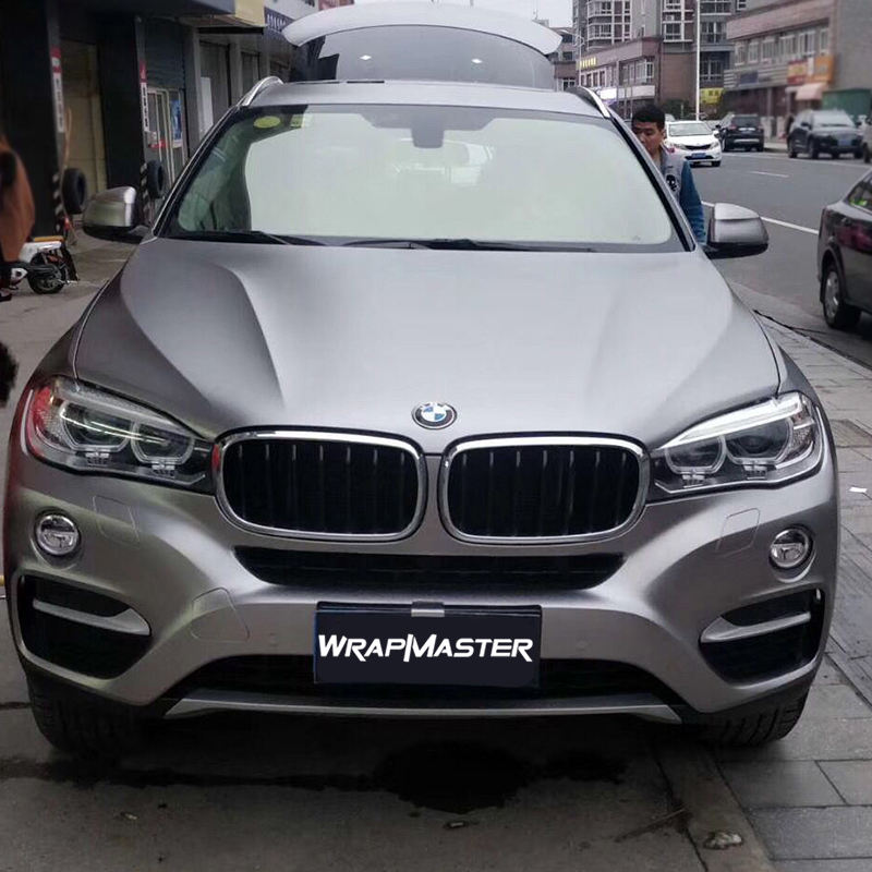 Satin Metallic Titanium Gray