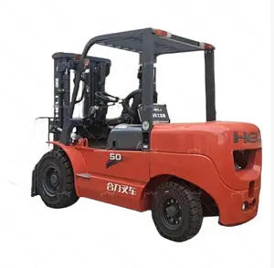 1 merek top Cina heli diesel forklift truk 5 ton