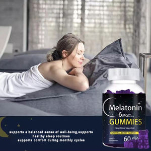 علكة الميلاتونين للبالغين بنكهة الفواكه، 60 قطعة، لتحسين الذاكرة والنوم ونمو الشعر، تصنيع حسب الطلب للتصدير - Product Image 3