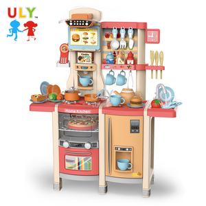 Ensemble de jeu de <span class=keywords><strong>cuisine</strong></span> et de nourriture en plastique le plus vendu pour les enfants Jeux de <span class=keywords><strong>cuisine</strong></span> populaires avec fonction d'éclairage pour les filles - Product Image 2