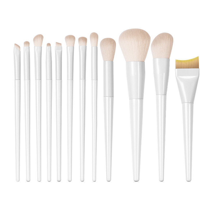 Set de brochas de maquillaje rosa