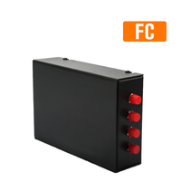 Panel Patch Fiber Optik 8 Port SCFC LC ST Set Lengkap dengan Pigtail dan Flange untuk Jaringan FTTH
