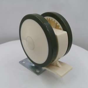 Qingdao Zhurui M12 Gewindestange Doppel-Medizinische Rollen Krankenhausbett-Rollen 75/100mm Polyurethan & ABS Deling Lager Schwenkbar mit Bremse - Product Image 3