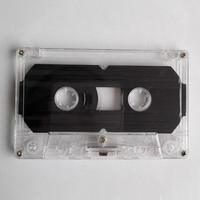 Cassette audio vide multi-longueurs, 30 à 90 minutes, film magnétique réinscriptible, cartouche transparente pour l'enregistrement vocal
